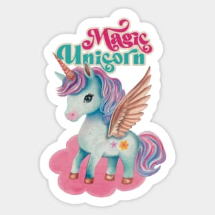 Magic Unicorn Sticker